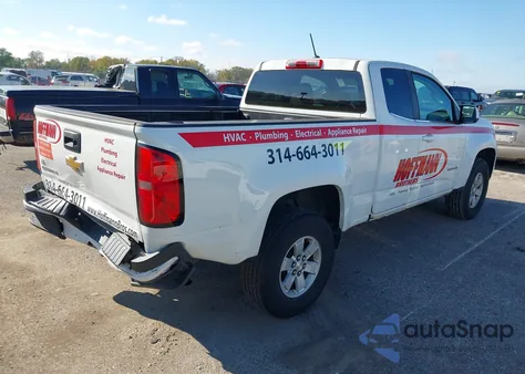 2019 Chevrolet Colorado Wt из США, поврежденный, VIN 1GCHSBEA2K1296954